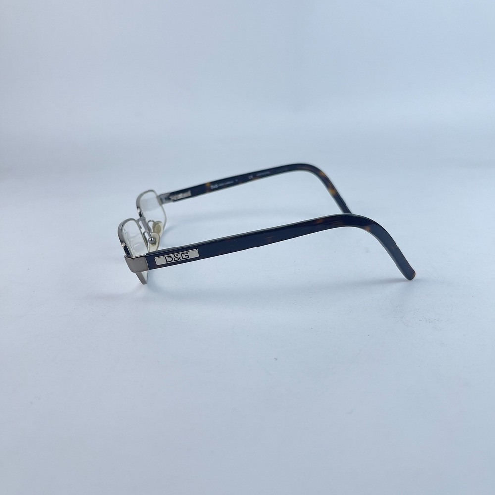 Dolce & Gabbana 5048090 Unisex Eyeglasses Silver & Blue Full Rim 49-17-135 mm - Picture 3 of 12